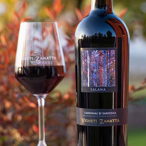Salana - Cannonau di Sardegna DOC, Vigneti Zanatta