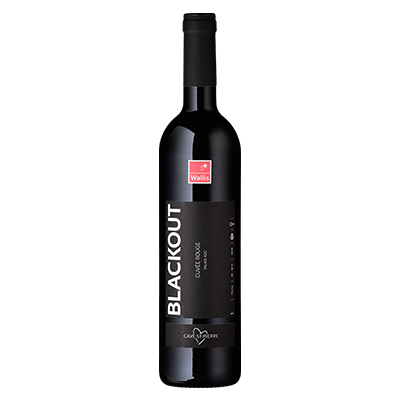 BLACKOUT Cuvée rouge du Valais AOC, Cave St-Pierre